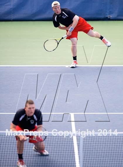 Thumbnail 1 in NYSPHSAA Tennis Championships (Day 1) photogallery.