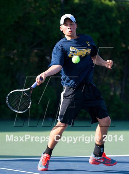 Thumbnail 3 in NYSPHSAA Tennis Championships (Day 1) photogallery.