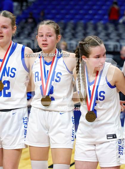 Thumbnail 3 in Rains vs. Shallowater (UIL 3A Basketball Semifinal Medal Ceremony) photogallery.