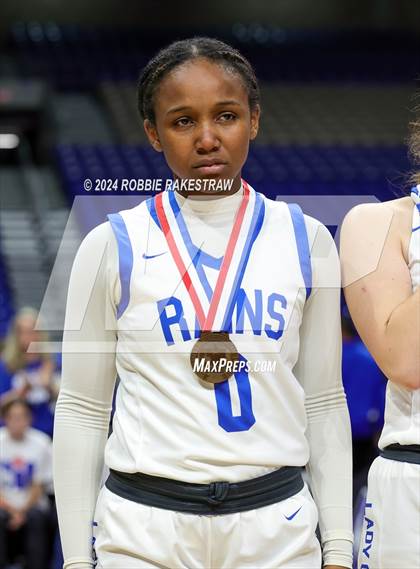 Thumbnail 2 in Rains vs. Shallowater (UIL 3A Basketball Semifinal Medal Ceremony) photogallery.