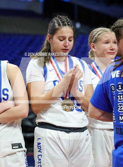 Thumbnail 1 in Rains vs. Shallowater (UIL 3A Basketball Semifinal Medal Ceremony) photogallery.