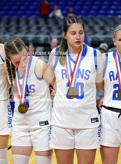 Thumbnail 2 in Rains vs. Shallowater (UIL 3A Basketball Semifinal Medal Ceremony) photogallery.