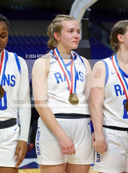 Thumbnail 3 in Rains vs. Shallowater (UIL 3A Basketball Semifinal Medal Ceremony) photogallery.