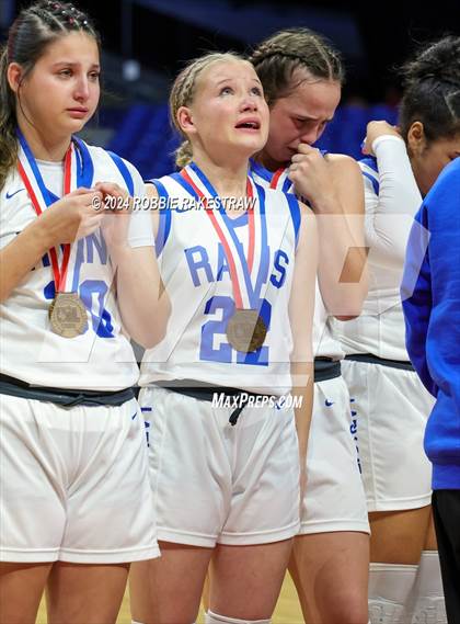 Thumbnail 2 in Rains vs. Shallowater (UIL 3A Basketball Semifinal Medal Ceremony) photogallery.