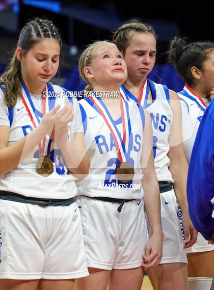 Thumbnail 3 in Rains vs. Shallowater (UIL 3A Basketball Semifinal Medal Ceremony) photogallery.