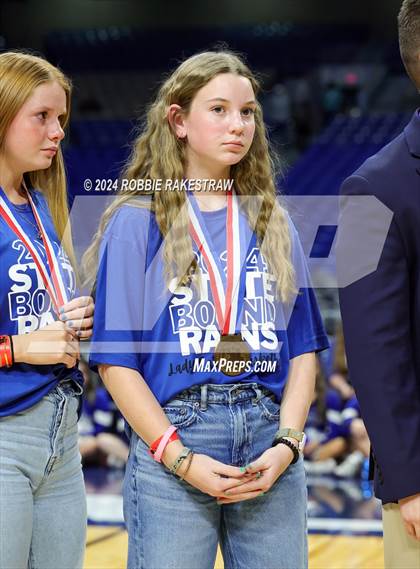 Thumbnail 2 in Rains vs. Shallowater (UIL 3A Basketball Semifinal Medal Ceremony) photogallery.