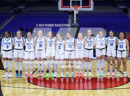 Thumbnail 3 in Rains vs. Shallowater (UIL 3A Basketball Semifinal Medal Ceremony) photogallery.
