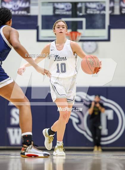 Thumbnail 2 in Blue Valley North vs Lee's Summit West - 810 Varsity Showcase photogallery.