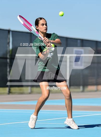 Thumbnail 3 in UIL 2A District Tennis photogallery.