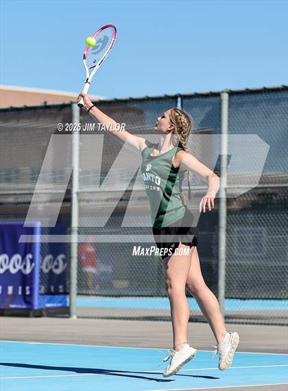 Thumbnail 2 in UIL 2A District Tennis photogallery.