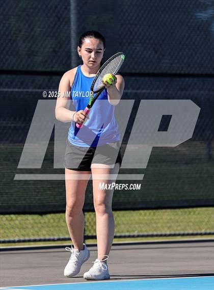 Thumbnail 3 in UIL 2A District Tennis photogallery.