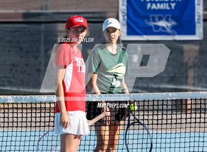 Thumbnail 3 in UIL 2A District Tennis photogallery.