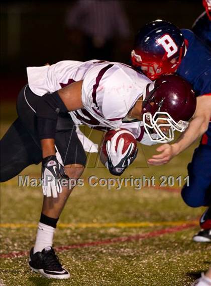 Thumbnail 2 in Binghamton vs. Orchard Park (NYSPHSAA Class AA Semifinal) photogallery.