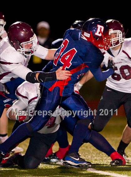 Thumbnail 3 in Binghamton vs. Orchard Park (NYSPHSAA Class AA Semifinal) photogallery.