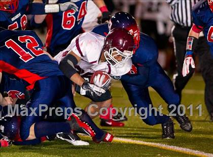 Thumbnail 1 in Binghamton vs. Orchard Park (NYSPHSAA Class AA Semifinal) photogallery.