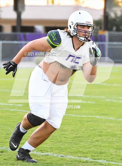 Thumbnail 2 in Northwest Christian vs. St. Mary's (Scrimmage) photogallery.