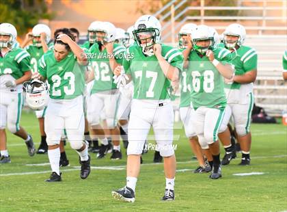 Thumbnail 2 in Northwest Christian vs. St. Mary's (Scrimmage) photogallery.