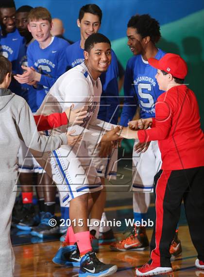 Thumbnail 2 in Eastchester vs Saunders (Hoops for a Cure Showcase) photogallery.