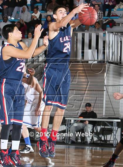 Thumbnail 2 in Eastchester vs Saunders (Hoops for a Cure Showcase) photogallery.