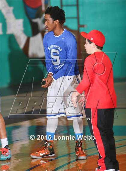 Thumbnail 1 in Eastchester vs Saunders (Hoops for a Cure Showcase) photogallery.