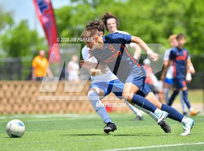 Thumbnail 1 in Midlothian vs. Wakeland (UIL 5A Soccer Final) photogallery.