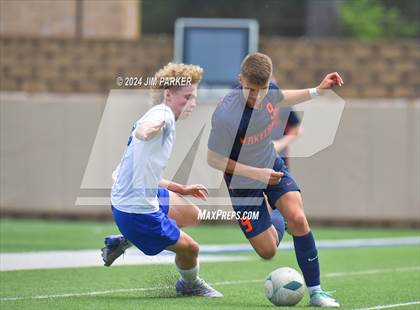 Thumbnail 1 in Midlothian vs. Wakeland (UIL 5A Soccer Final) photogallery.