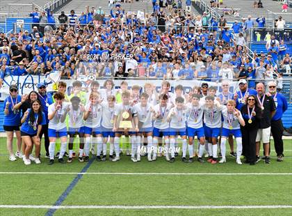Thumbnail 1 in Midlothian vs. Wakeland (UIL 5A Soccer Final) photogallery.