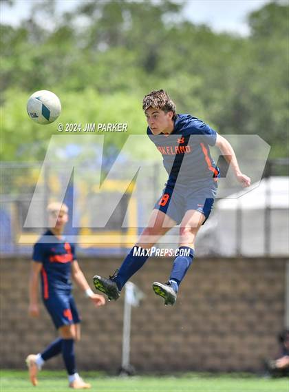 Thumbnail 1 in Midlothian vs. Wakeland (UIL 5A Soccer Final) photogallery.