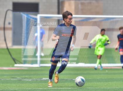Thumbnail 2 in Midlothian vs. Wakeland (UIL 5A Soccer Final) photogallery.
