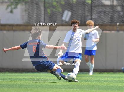 Thumbnail 3 in Midlothian vs. Wakeland (UIL 5A Soccer Final) photogallery.