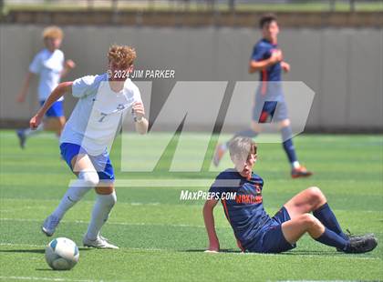 Thumbnail 1 in Midlothian vs. Wakeland (UIL 5A Soccer Final) photogallery.