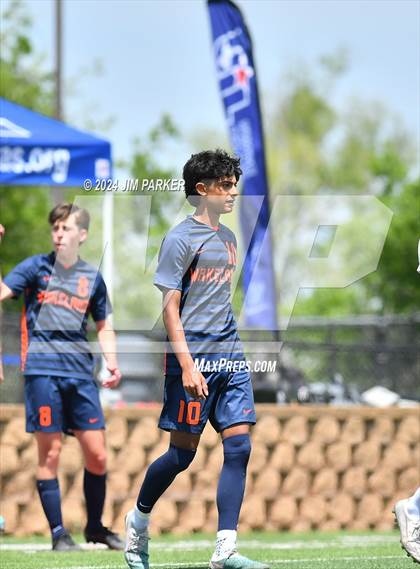 Thumbnail 2 in Midlothian vs. Wakeland (UIL 5A Soccer Final) photogallery.