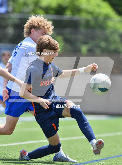 Thumbnail 3 in Midlothian vs. Wakeland (UIL 5A Soccer Final) photogallery.