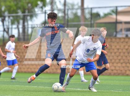 Thumbnail 1 in Midlothian vs. Wakeland (UIL 5A Soccer Final) photogallery.