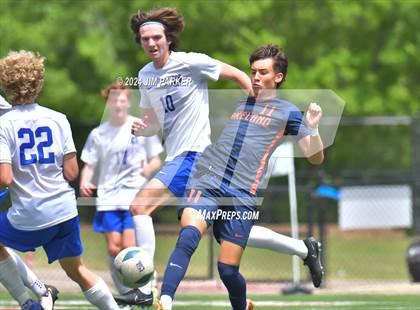 Thumbnail 1 in Midlothian vs. Wakeland (UIL 5A Soccer Final) photogallery.