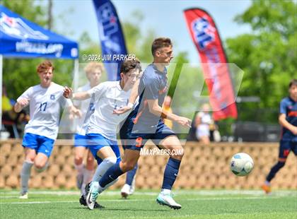 Thumbnail 1 in Midlothian vs. Wakeland (UIL 5A Soccer Final) photogallery.