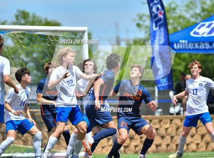 Thumbnail 1 in Midlothian vs. Wakeland (UIL 5A Soccer Final) photogallery.