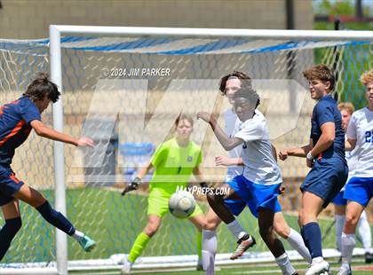 Thumbnail 1 in Midlothian vs. Wakeland (UIL 5A Soccer Final) photogallery.