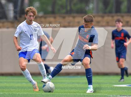 Thumbnail 3 in Midlothian vs. Wakeland (UIL 5A Soccer Final) photogallery.