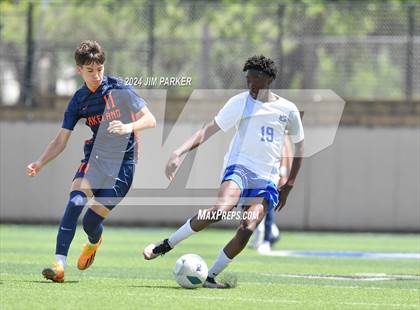 Thumbnail 1 in Midlothian vs. Wakeland (UIL 5A Soccer Final) photogallery.
