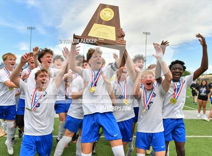 Thumbnail 2 in Midlothian vs. Wakeland (UIL 5A Soccer Final) photogallery.