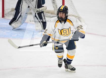 Thumbnail 3 in East Haven vs. Woodstock Academy (CIAC DII Semifinal) photogallery.