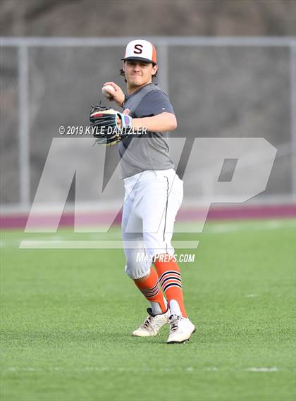 Thumbnail 3 in Pampa vs Springtown (Walker Stallcup Tournament) photogallery.