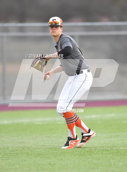 Thumbnail 3 in Pampa vs Springtown (Walker Stallcup Tournament) photogallery.