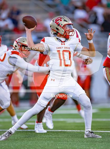Thumbnail 1 in Caney Creek vs The Woodlands photogallery.
