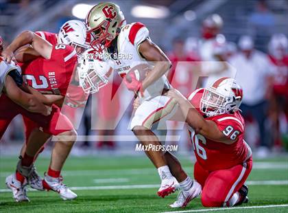 Thumbnail 3 in Caney Creek vs The Woodlands photogallery.