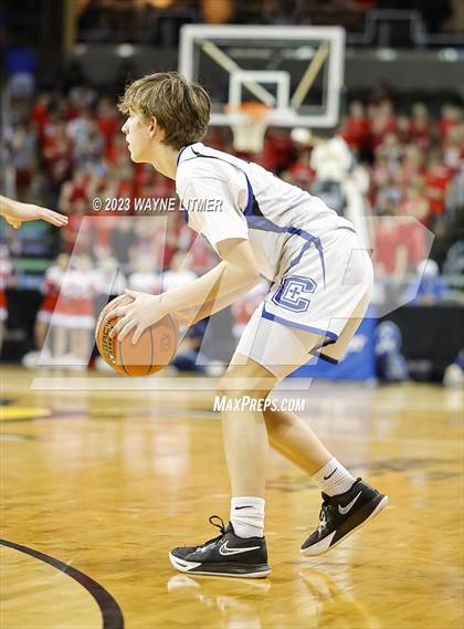 Thumbnail 2 in St. Henry vs Covington Catholic (2023 9th Region Boys Basketball Tournament) photogallery.