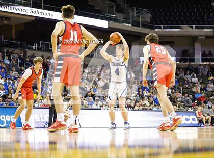 Thumbnail 1 in St. Henry vs Covington Catholic (2023 9th Region Boys Basketball Tournament) photogallery.