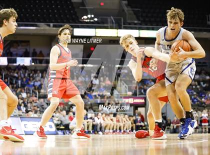 Thumbnail 3 in St. Henry vs Covington Catholic (2023 9th Region Boys Basketball Tournament) photogallery.