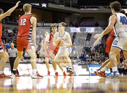 Thumbnail 2 in St. Henry vs Covington Catholic (2023 9th Region Boys Basketball Tournament) photogallery.